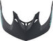 Troy Lee Designs Visera de repuesto para cascos A1 - drone dark gray-aqua/universal