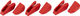 Knipex Protective Jaws for 86 XX 180 Models from 2019 Model - red