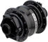 Nabendynamo PD-8X QR15 Disc 6-Loch - schwarz/28 Loch