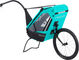 Remolque para niños Singletrailer II Sport 24 - verde caribe/universal