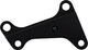 Disc Brake Adapter for 180 mm Rotors - black/rear IS to IS