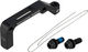 Adaptador de frenos de disco XTR, XT para disco de 180 mm - negro/RT IS auf PM