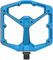 crankbrothers Pedales de plataforma Stamp 7 - electric blue/large