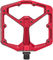 crankbrothers Stamp 7 Platform Pedals - red/large