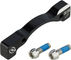 Adaptateur de Frein à Disque pour Disque de 160 mm - noir/avant IS sur PM