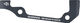 XTR, XT Disc Brake Adapter for 160 mm Rotors - black/rear IS to PM