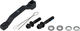 XTR, XT Disc Brake Adapter for 160 mm Rotors - black/PM to PM