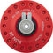 SON Moyeu à Dynamo 28 Disc Center Lock - rouge/36 trous