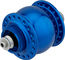 SON Moyeu à Dynamo 28 Disc Center Lock - bleu-anodisé/36 trous