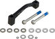 Adaptador de frenos de disco para discos de 170 mm - negro/PM auf PM