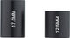Adaptador frenos de disco titanio CPS c. Spacer para discos de 180 mm - negro/PM auf PM