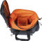 Basil Trunk Bag Miles XL Pro MIK - black-orange gloss/36 l