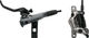Shimano Set de frenos de disco XTR Enduro d+t BR-M9120 c. pasti. resina J-Kit - gris/Set/left/right (side-specific)
