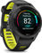 Garmin Forerunner 265S Smartwatch mit Schnellwechsel-Silikon-Armband 18 mm - schwarz