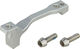 Hope Disc Brake Adapter for 180 mm Rotors - silver/PM to PM