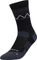 VAUDE Chaussettes Bike Socks Mid - black-white/39-41