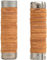 Brooks Plump Leather Handlebar Grips - honey | 130 mm