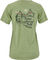 Capilene Cool Daily Graphic Lands Damen T-Shirt - protect pedal-salvia green-xdye/S