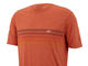 Capilene Cool Daily Graphic T-Shirt - line logo ridge stripe-quartz coral-xdye/M