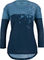 Camiseta para damas Moab LS T-Shirt V - blue gray/36