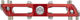 F22 Plattformpedale - red/universal