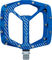 Hope Pedales de plataforma F22 - blue/universal