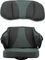Sitzstütze für Kinderanhänger - graphite blue/universal