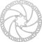 TR-24 6-bolt Brake Rotor - silver/180 mm