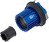Kit de Conversion Corps de Roue Libre Standard p. Axe Traversant X-12 - bleu/Shimano Micro Spline