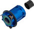 tune Kit de Conversion Corps de Roue Libre Standard p. Axe Traversant X-12 - bleu/Shimano Road