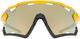 uvex Gafas deportivas sportstyle 228 - sunbee-black mate/mirror yellow