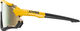 uvex Lunettes de Sport sportstyle 228 - sunbee-black mat/mirror yellow