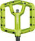 Xpedo TRIDENT Plattformpedale - lime green | 114 mm | 109 mm