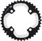 Shimano XT FC-M785 10-speed Chainring - black-silver/40 tooth