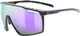 uvex mtn perform Sports Glasses - black-purple matt/mirror purple