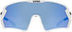 Lunettes de Sport sportstyle 231 2.0 - white mat/mirror blue