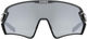 uvex sportstyle 231 2.0 Sportbrille - black-grey mat/mirror silver