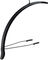 SKS Bluemels Cable Line Mudguard Set Front+Rear - black-glossy/45 mm