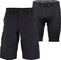 Hummvee Shorts mit Innenhose - black/M
