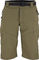 Hummvee Shorts mit Innenhose - mushroom/M