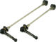 KCNC KQR Nabenschnellspannerset Titan MTB - schwarz/Satz (VR + HR)