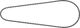 Gates CDX Belt - black/1188 mm