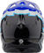 Troy Lee Designs D3 Fiberlite Helmet - volt blue/56 - 57 cm