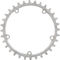 absoluteBLACK Super Steel E-Bike Kettenblatt für Shimano HG+ 12-fach - titanium/32 Zähne