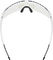 uvex uvex pace stage V lunettes de sport - white mat/mirror green