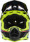 Troy Lee Designs Casco D4 Carbon MIPS - volt black-flo yellow/55 - 56 cm