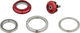 Chris King DropSet 2 IS42/28.6 - IS52/40 GripLock Headset - red/1 1/8" - 1,5" tapered/IS42/28,6 - IS52/40