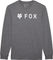 Fox Head T-shirt Absolute LS Tech Tee - heather graphite grey/M