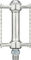 MKS SYLVAN TOURING Plattformpedale - silber