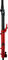 Marzocchi Super Z 29" Federgabel - gloss red/15 mm Steckachse/29"/110 mm/180 mm/1,5"/44 mm